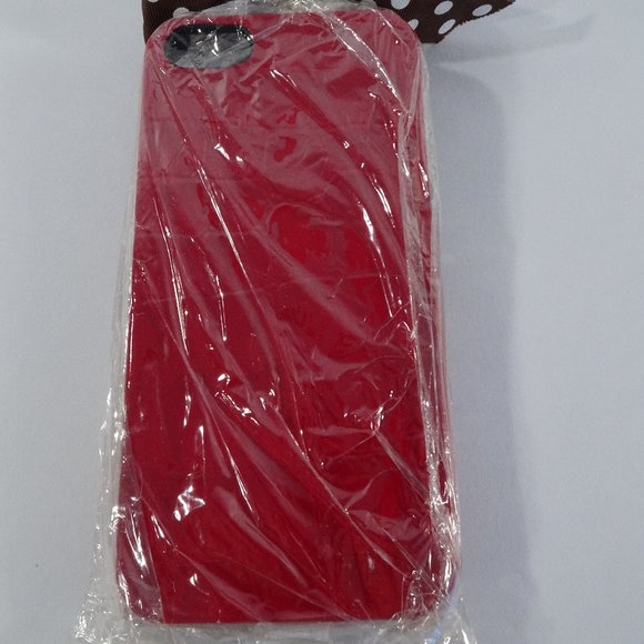 Vintage Henri Bendel Red Cell Phone Case New in Packaging - Picture 1 of 5